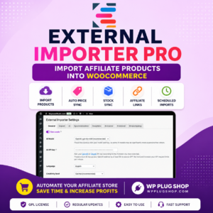 External Importer Pro – WooCommerce Affiliate Product Import Plugin