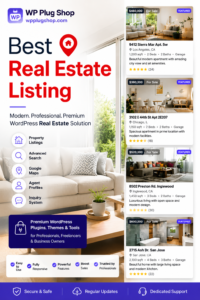 Real Estate Pro WordPress Plugin – Property Listing & Real Estate Management Plugin