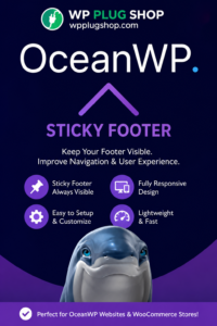 OceanWP Sticky Footer – Responsive Sticky Footer Extension for OceanWP WordPress Theme
