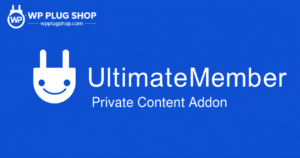 Ultimate Member Private Content – Personalized Member Content for WordPress
