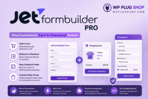 JetFormBuilder Pro WooCommerce Cart & Checkout Action for WordPress