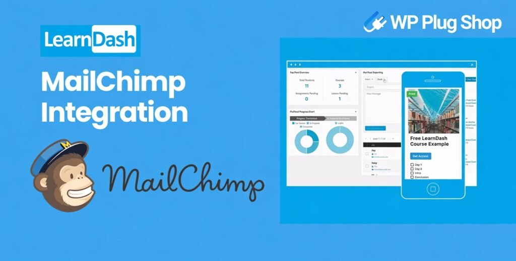 LearnDash MailChimp Integration – WordPress LMS Email Marketing Automation Addon