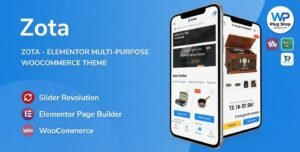 Zota 1.3.16 – Elementor Multi-Purpose WooCommerce Theme for Online Stores