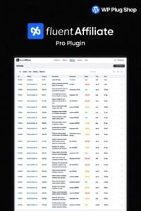 FluentAffiliate Pro – WordPress Affiliate Management & Referral Tracking Plugin