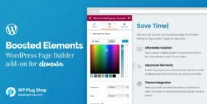 Boosted Elements – Elementor Addon Plugin with Advanced WordPress Widgets