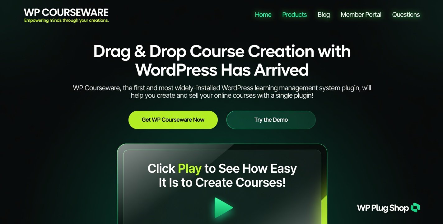 EsQsd WP Courseware 4.18.2 – Online Course Builder & WordPress LMS Plugin
