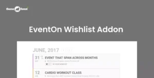 EventON Wishlist Addon 1.2.1 | Save & Bookmark Events in WordPress