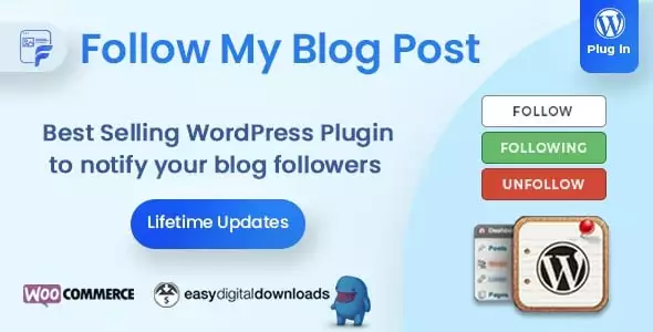 Follow-My-Blog-Post Follow My Blog Post WordPress Plugin for Email Notifications & Engagement