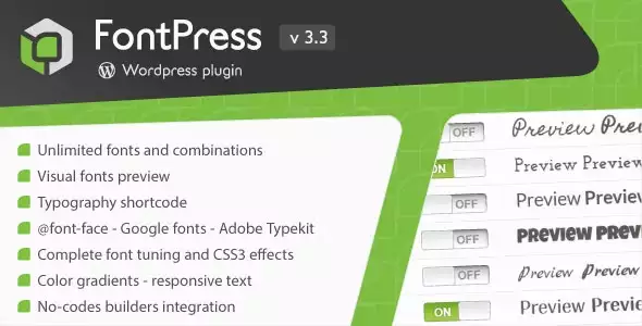 FontPress – WordPress Font Manager 3.4.7 | Google & Custom Fonts Plugin