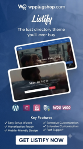 Listify: Directory & Business Listing WordPress Theme