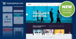 Nanosoft: IT Solutions & Tech Services WordPress Theme