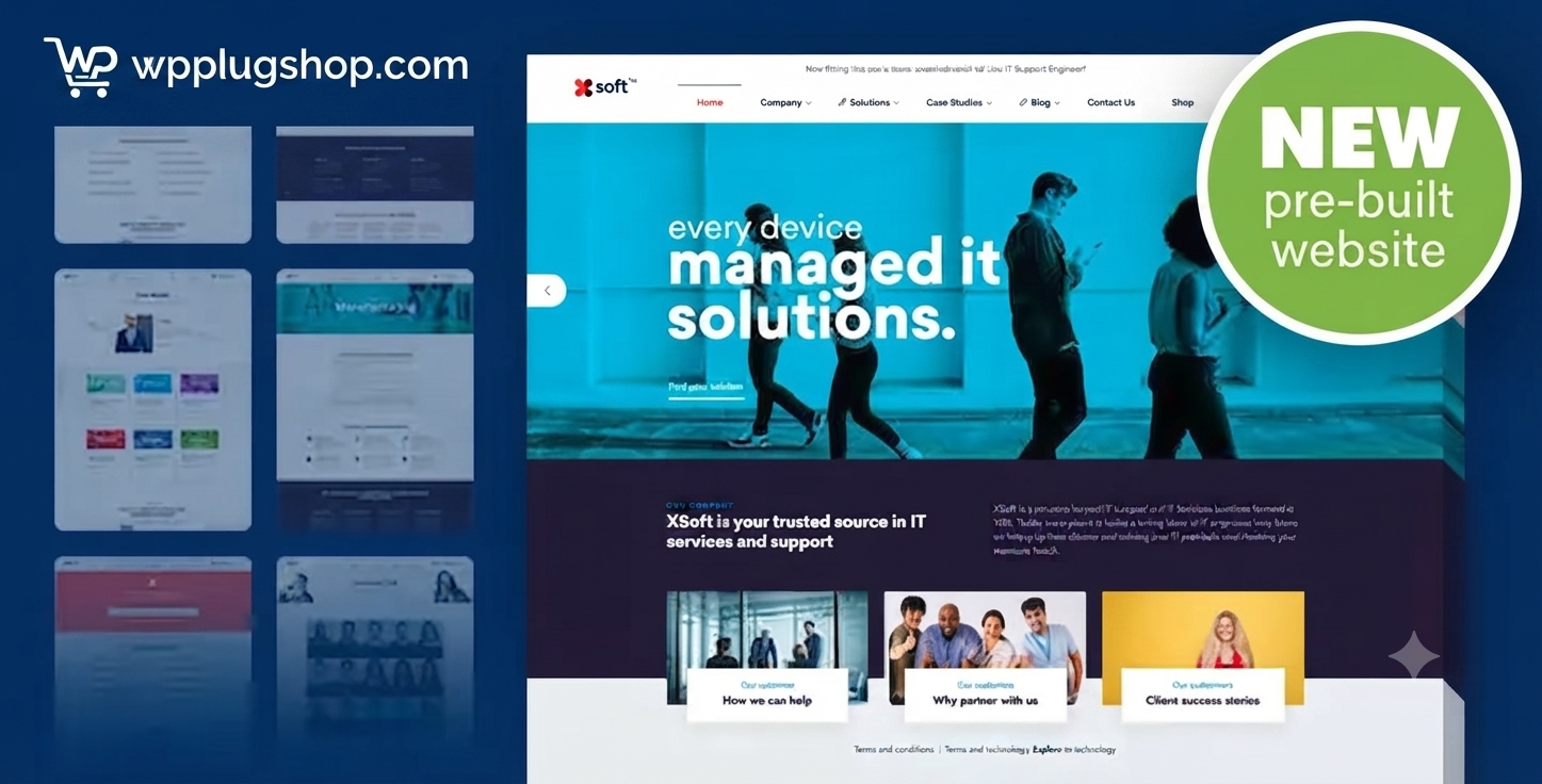 Nanosoft: IT Solutions & Tech Services WordPress Theme