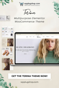 Terina – Multipurpose Elementor WooCommerce Theme