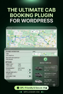 QuickCab – WooCommerce Taxi Booking Plugin for WordPress