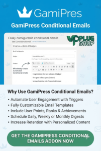 GamiPress Conditional Emails Add-On – WordPress Gamification Email Automation Plugin