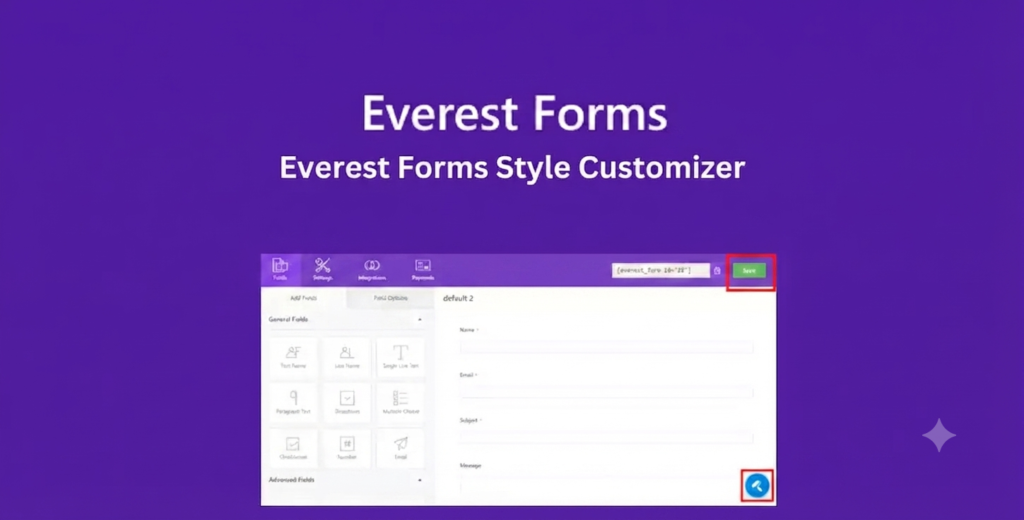 Everest Forms Style Customizer Addon for WordPress – Visual Form Design Without CSS