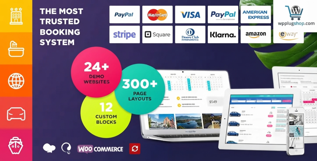 Book Your Travel – Online Booking WordPress Theme
