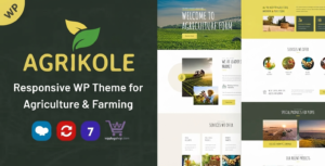Agrikole Theme 1.30 – Responsive Agriculture & Farming WordPress Theme