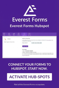 Everest Forms HubSpot Addon – CRM Integration for WordPress