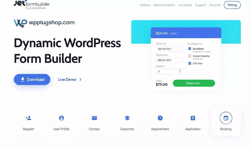 JetFormBuilder – Dynamic Block-Based Form Builder for WordPress