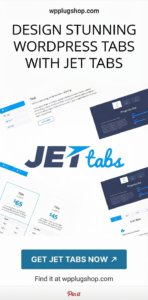 JetTabs for Elementor GPL – Premium Tabs & Accordions Plugin