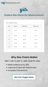 YITH Product Size Charts for WooCommerce Premium