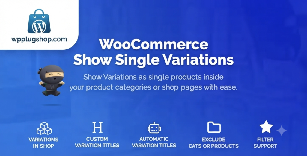Show Single Variations for WooCommerce by IconicWP – Premium Variation Display Plugin