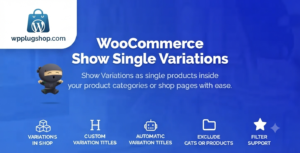 Show Single Variations for WooCommerce by IconicWP – Premium Variation Display Plugin