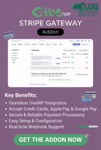 GiveWP Stripe Gateway – Secure Stripe Donations for WordPress