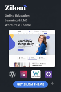 Zilom Theme 1.4.2 – Online Education Learning WordPress Theme