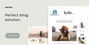 Malina – Premium Personal WordPress Blog & Magazine Theme
