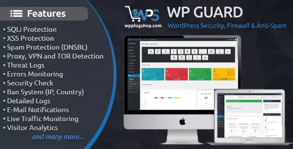 WP Guard – WordPress Security, Firewall & Anti-Spam Plugin