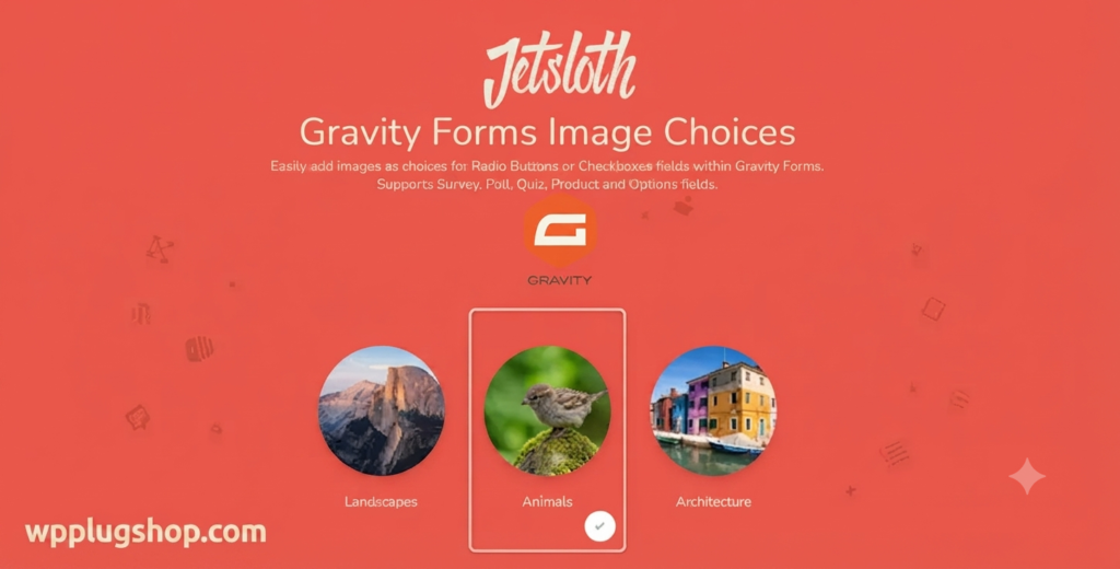 JetSloth Gravity Forms Image Choices: Premium Visual Selection & Styling Addon