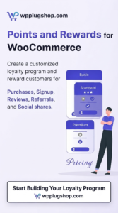 WPLoyalty – WooCommerce Loyalty Points, Rewards & Referral Plugin