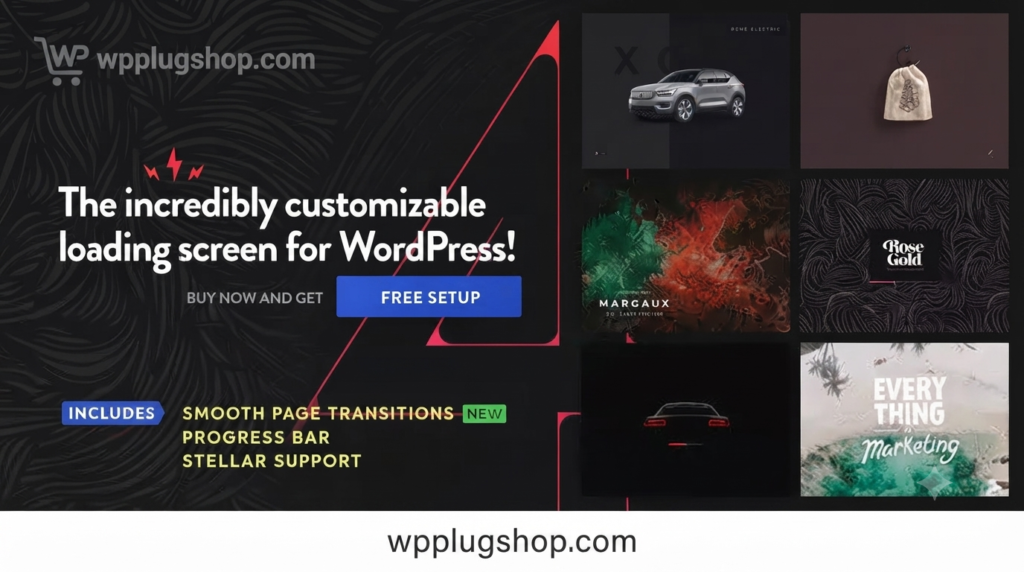 PageLoader: Professional WordPress Preloader and Progress Bar Plugin