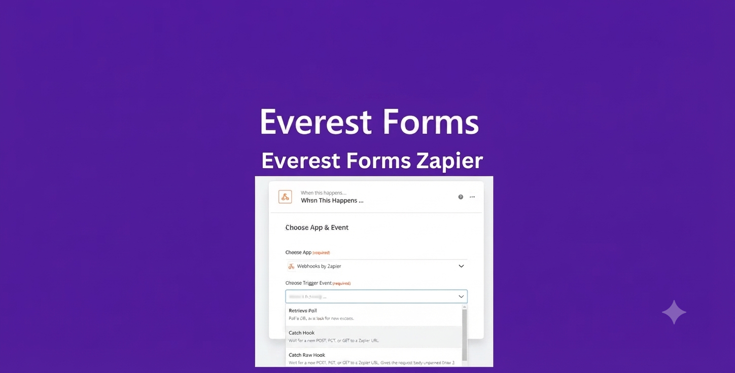 Everest Forms Zapier Integration Addon for WordPress – Automate Workflows with 5000+ Apps