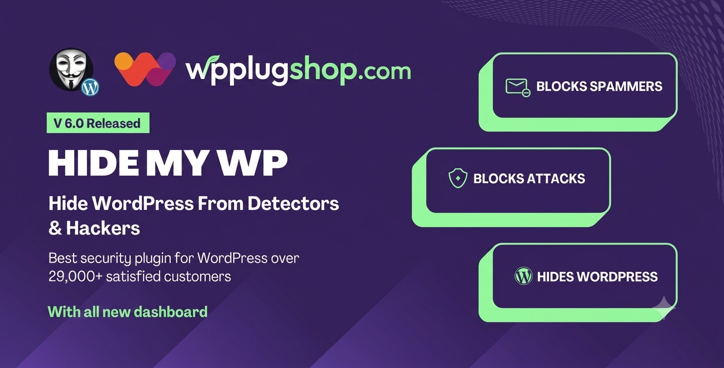 Hide My WP – Amazing Security Plugin for WordPress