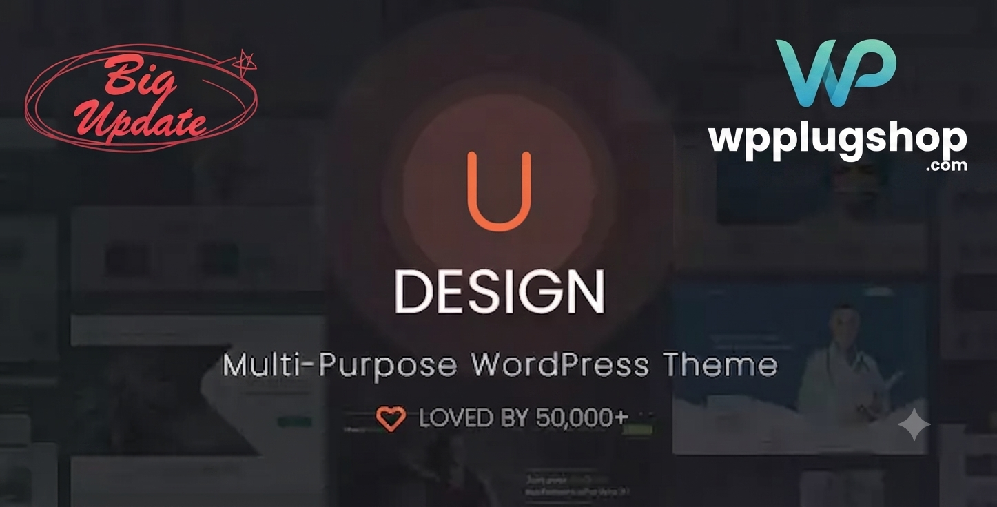 uDesign WordPress Theme – Responsive Multipurpose WooCommerce & Business Website Theme
