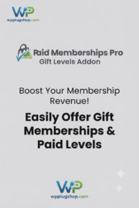 Paid Memberships Pro Gift Levels Addon – Sell Memberships as Gifts in WordPress