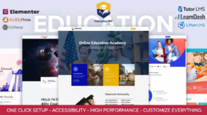 Edumodo – Premium Education & LMS WordPress Theme