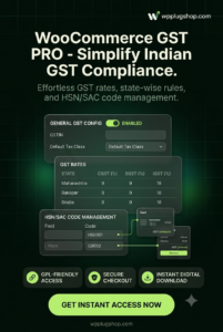 WooCommerce GST Pro – GST Invoice & Tax Management Plugin for WordPress