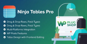 Ninja Tables Pro WordPress Plugin – Advanced Responsive Data Tables