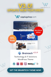 Braintech Theme 2.7.9 – Technology & IT Solutions WordPress Theme