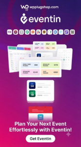 WP Eventin Pro – Event Manager, Calendar & Tickets for WooCommerce
