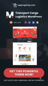 Moovit – Transportation & Logistics WordPress Theme