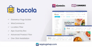 Bacola Theme – Grocery Store WordPress Theme for WooCommerce Food Shops