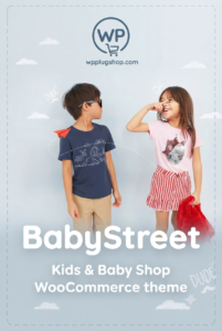 BabyStreet WooCommerce Theme for Baby, Kids Toys & Clothing Stores