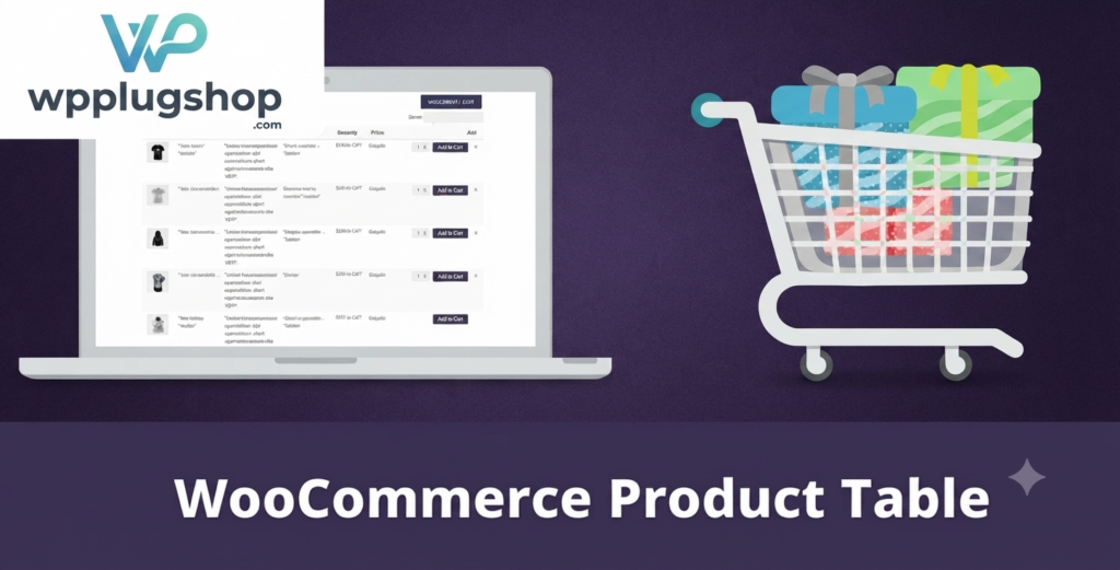 WooCommerce Product Table by Barn2 Media – Advanced Bulk Order & Product Listing Table Plugin