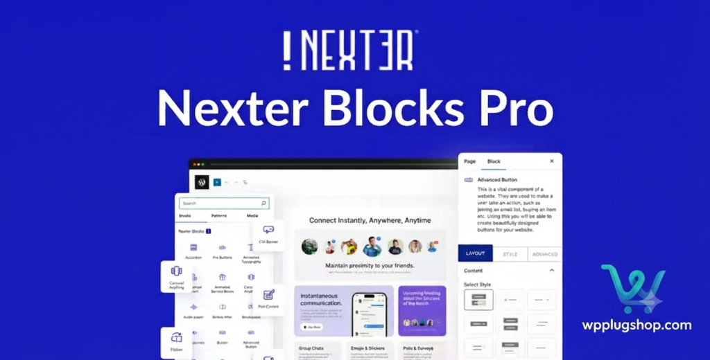 Nexter Blocks Pro 4.7.8 – Advanced Gutenberg Blocks Plugin for WordPress