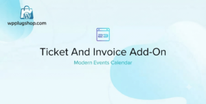 MEC Ticket and Invoice Addon for Modern Events Calendar